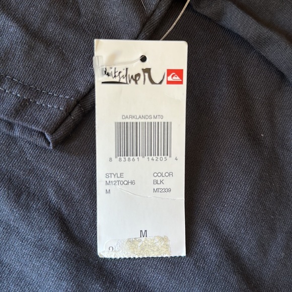 Men’s Quicksilver Medium Black T-shirt - NWT - Picture 7 of 7